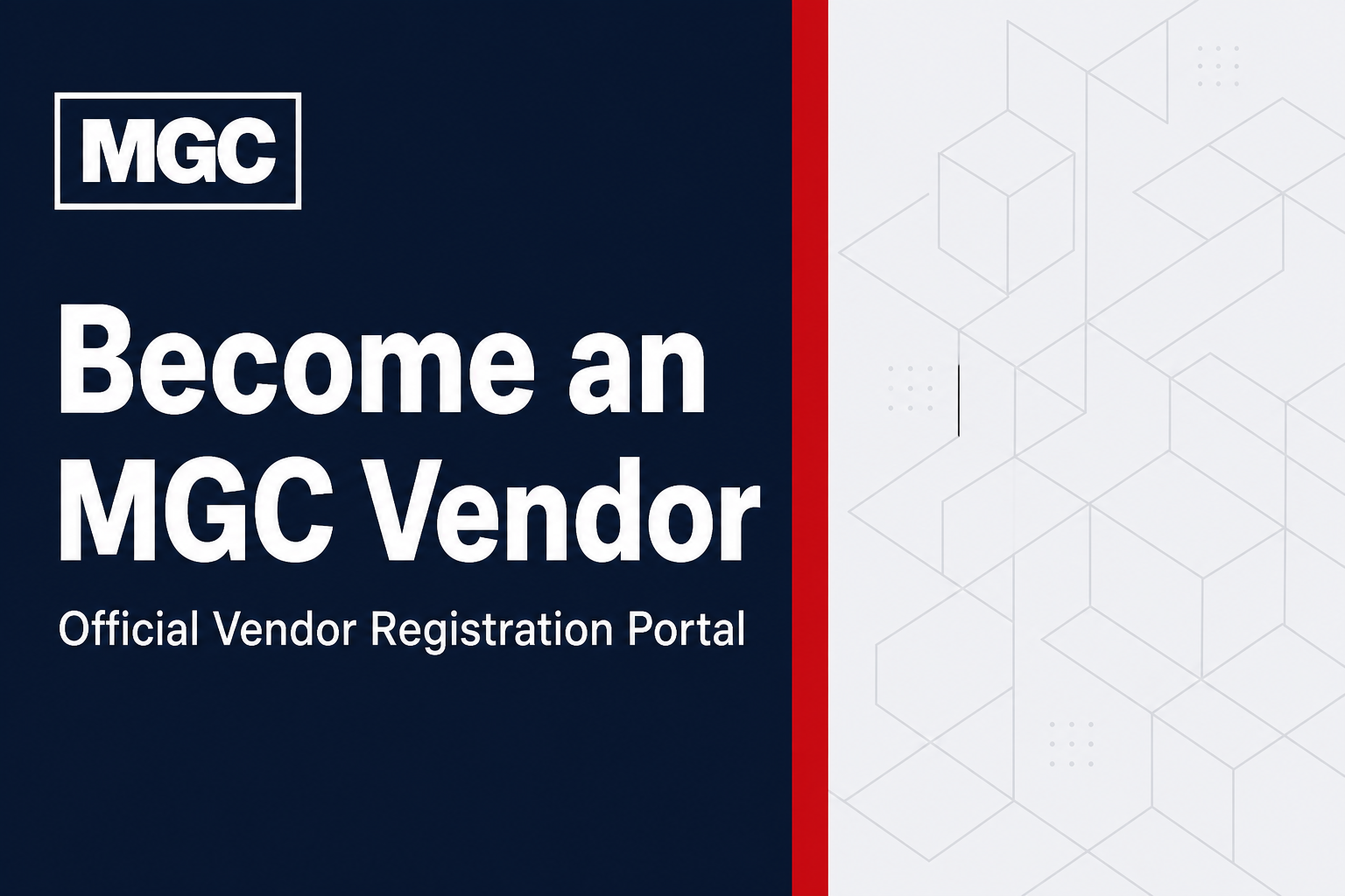 MGC Vendor Registration